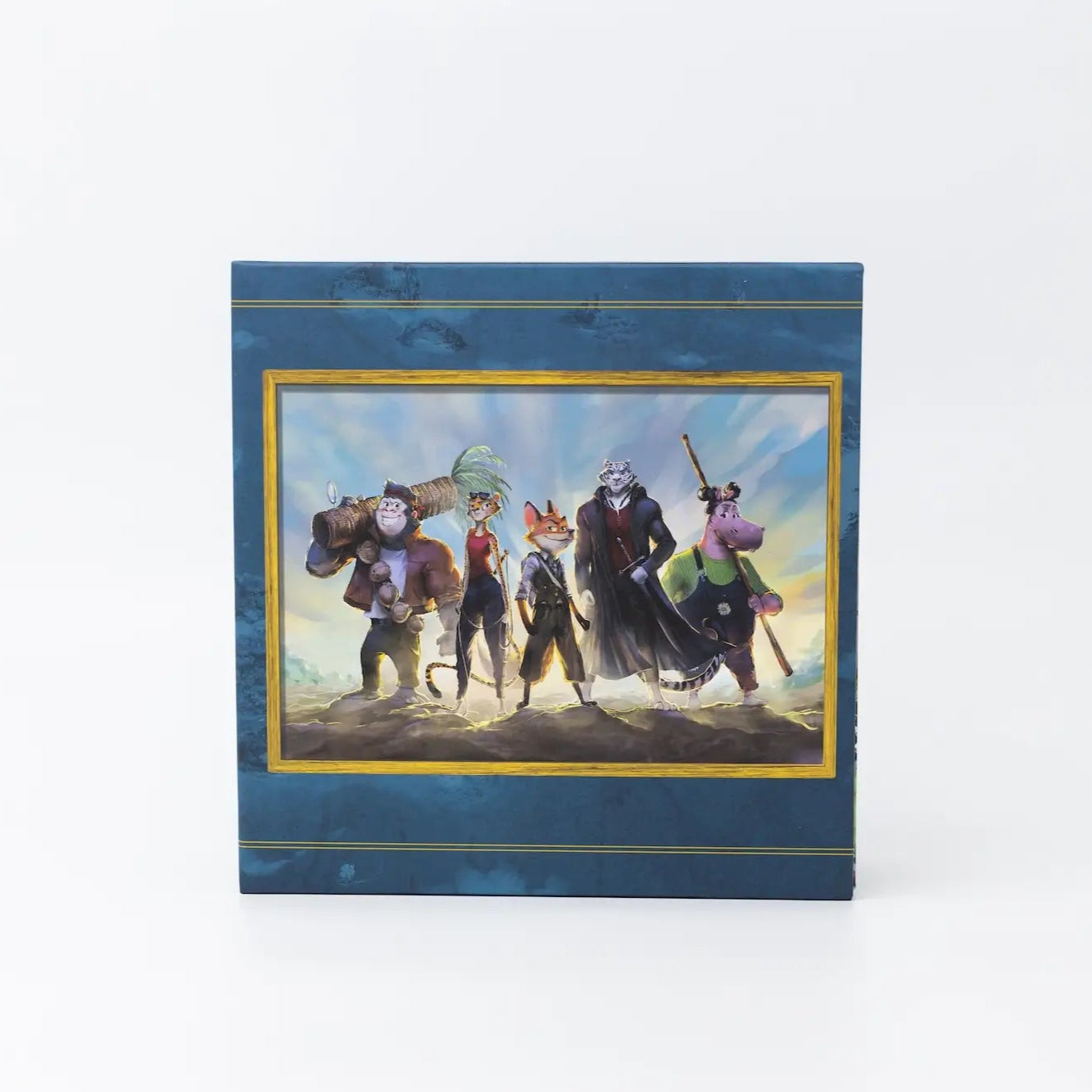 Saga 1 Slip Case characters for the Freedom Island children's book series