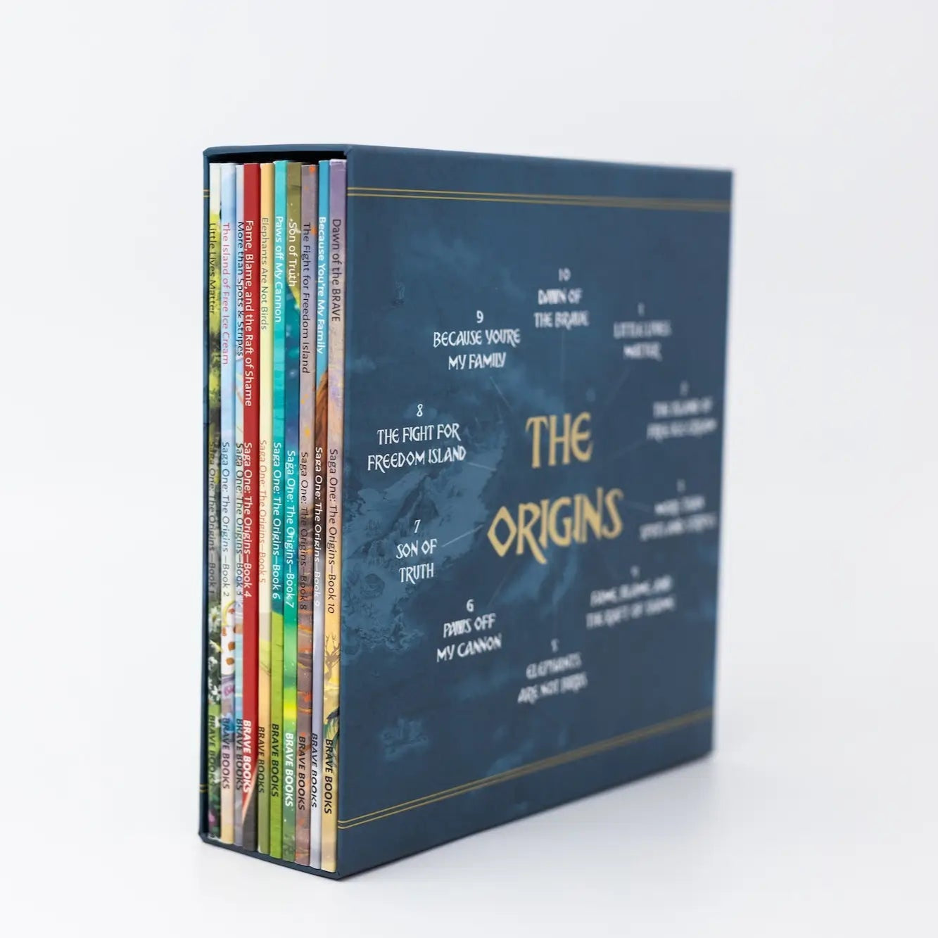 Saga 1 Slip Case for the Freedom Island children's book series
