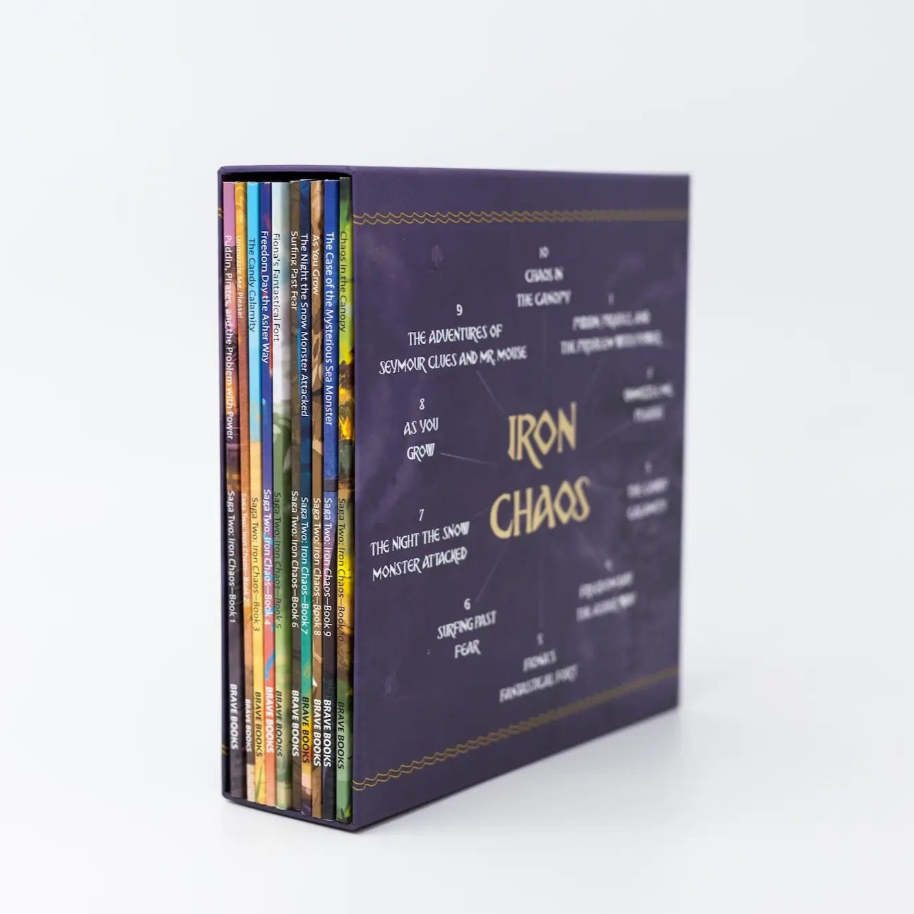 Saga 2 Slip Case for the Freedom Island children's book series