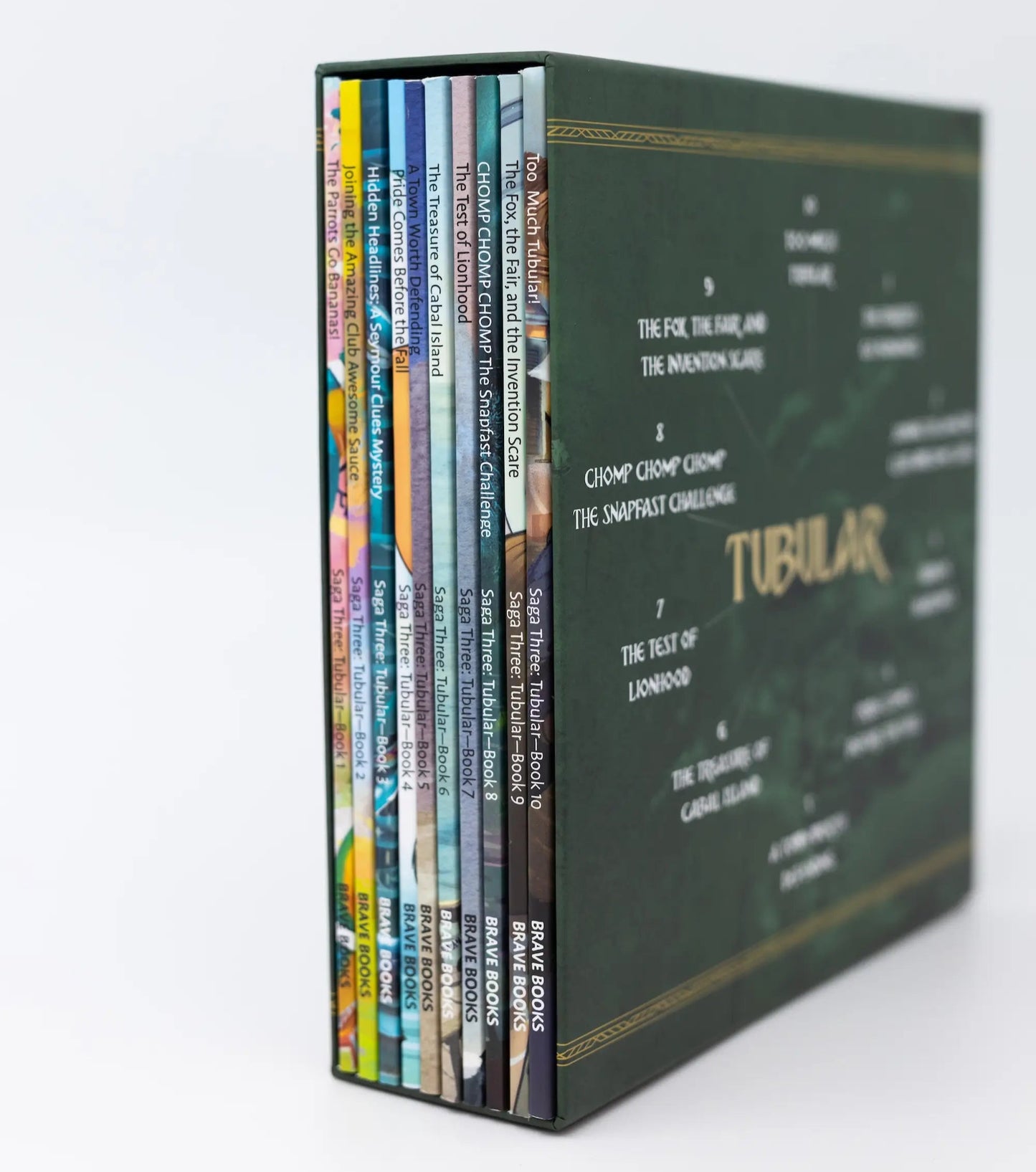 Saga 3 Slip Case for the Freedom Island children's book series