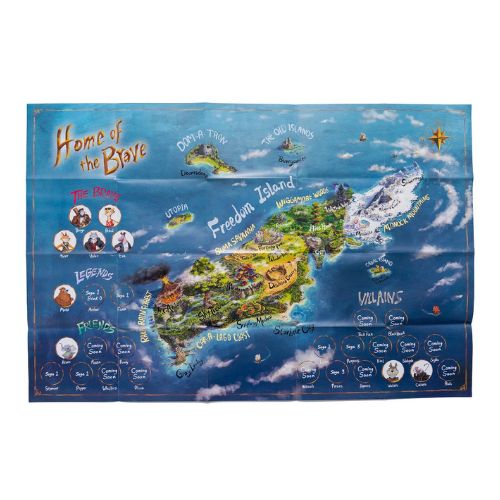 SAGA 2 Map and Sticker Bundle