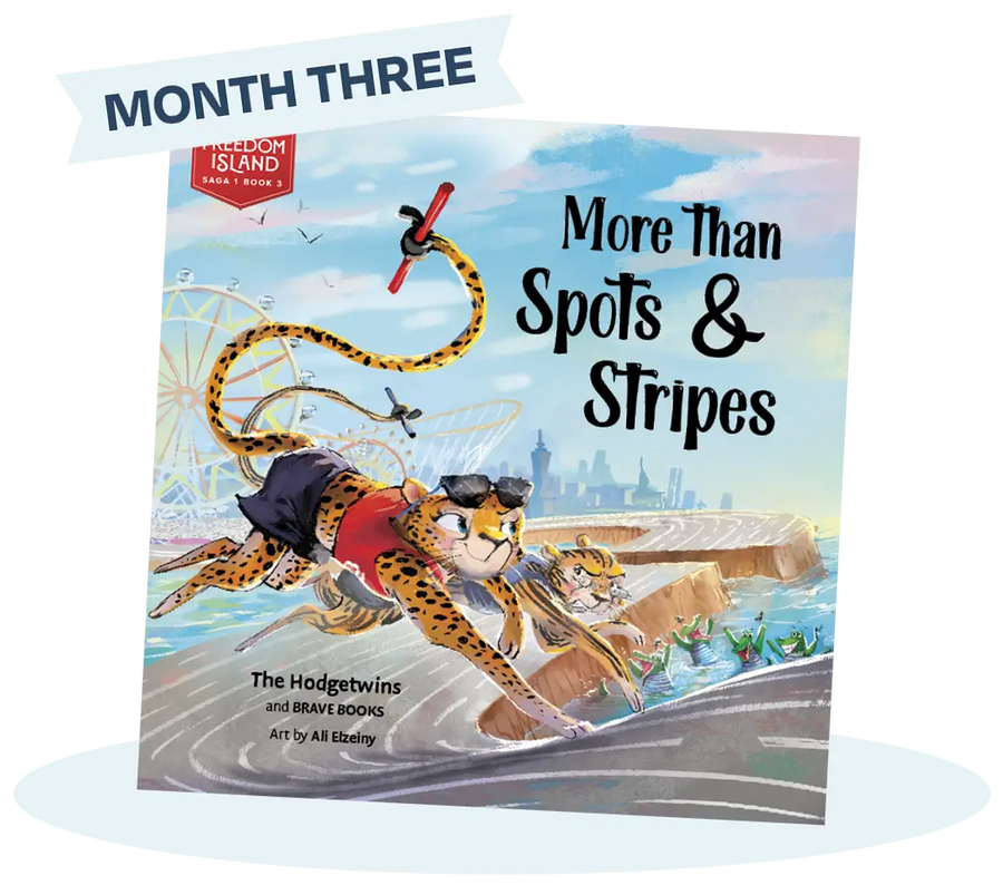 BRAVE Books, More Than Spots and Stripes