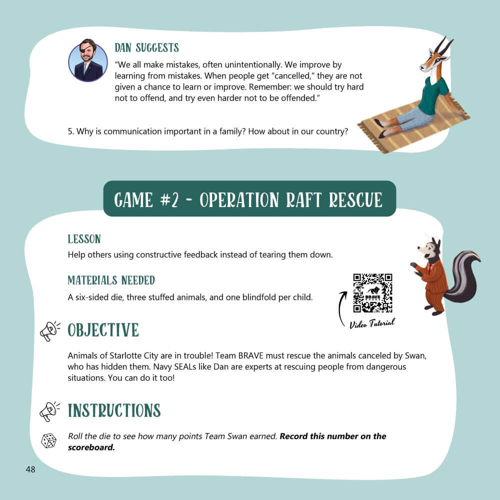 Fame, Blame, and the Raft of Shame - Book 4 - Dan Crenshaw - Brave Books