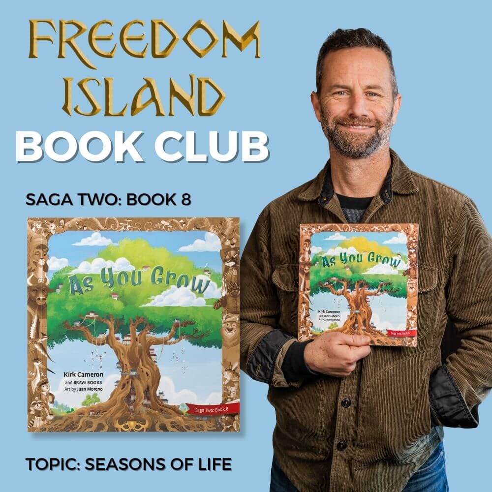 As You Grow - SAGA 2 - Book 8 - Kirk Cameron - Brave Books