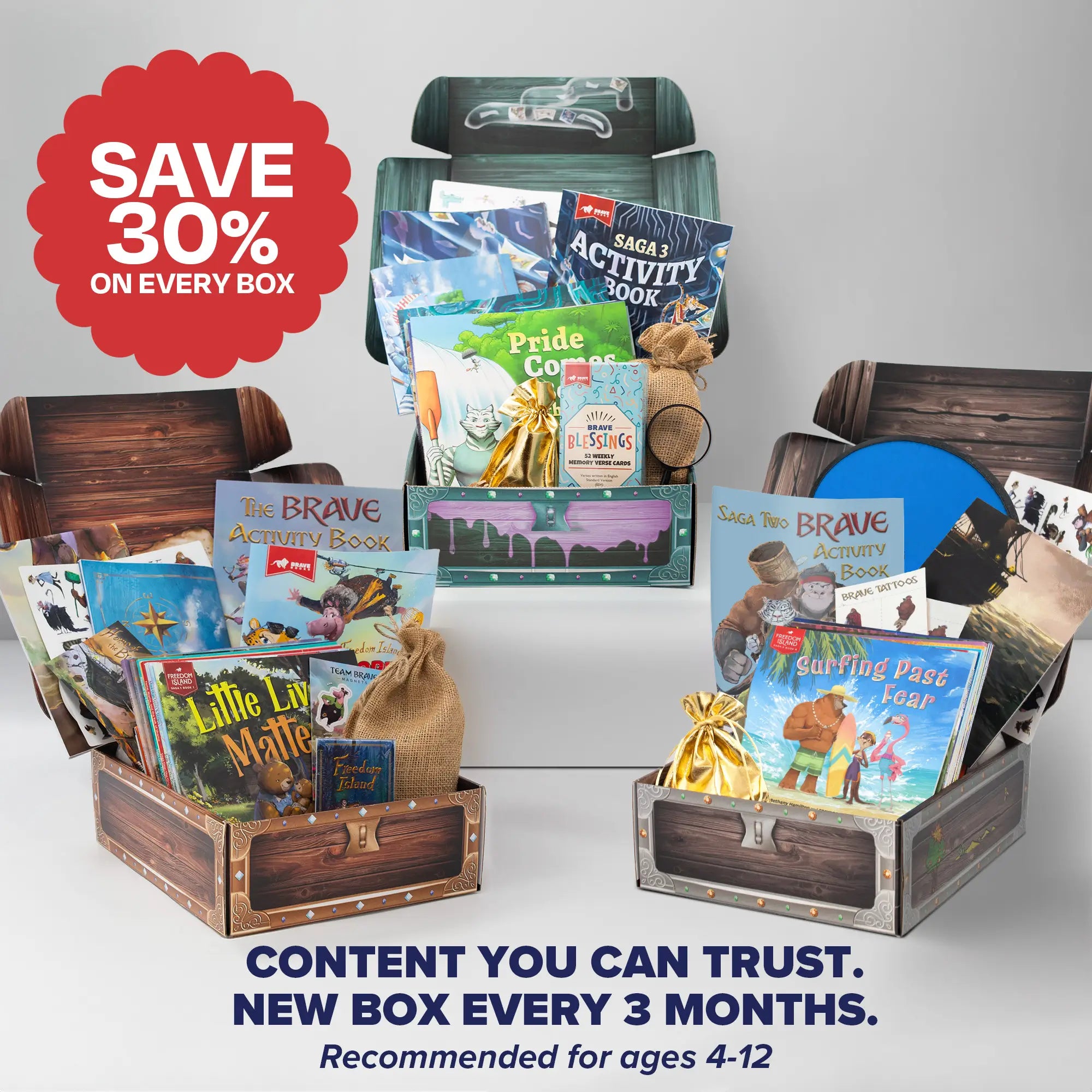BRAVE Box Subscription – Brave Books BRAVE Box Subscription – Brave Books