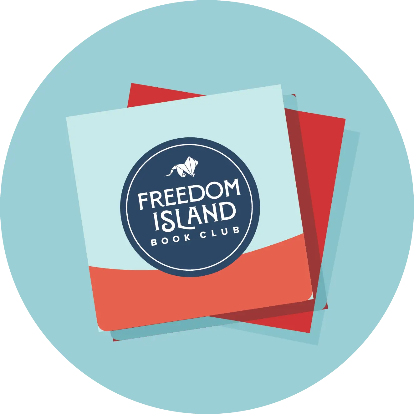 BRAVE Books Freedom Island Book Club icon