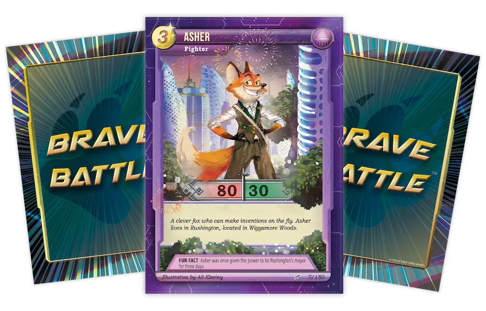 BRAVE Battle cards