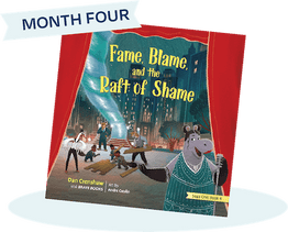 BRAVE Books Fame, Blame, and the Raft of Shame children's book