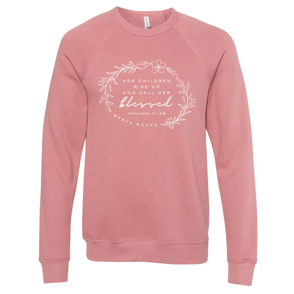 BRAVE Books Proverbs Mom Crew Neck