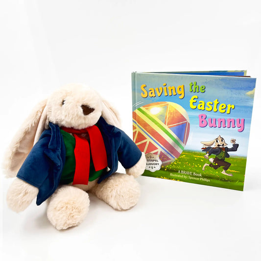 Saving the Easter Bunny Book and Plush