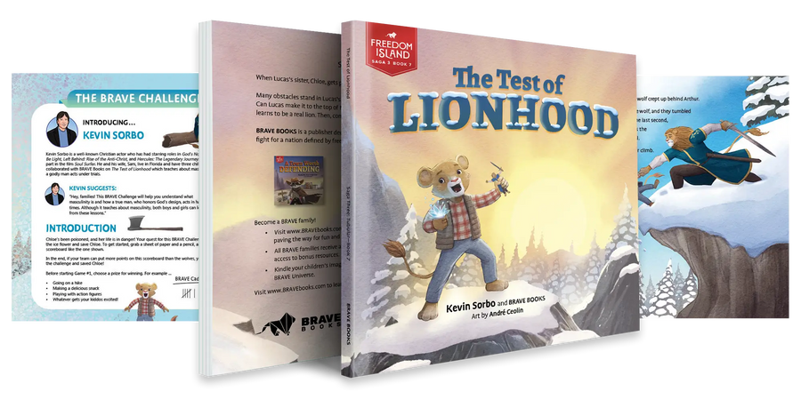 Kevin Sorbo The Test of Lionhood Mockup