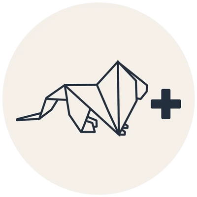 BRAVE plus lion icon
