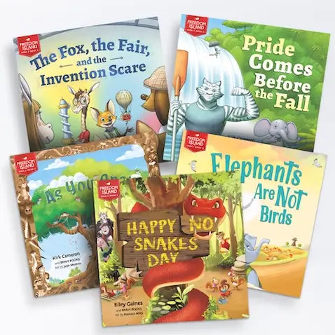 5 different BRAVE Books books in a bundle titles Planing Seeds Bundle