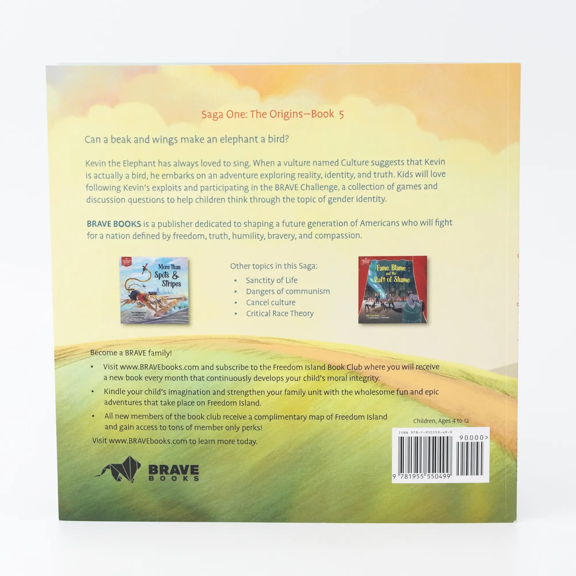 Elephants Are Not Birds by Ashley St. Clair and BRAVE Books