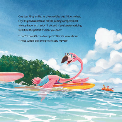 BRAVE Books Surfing Past Fear children's book by Bethany Hamilton page 9