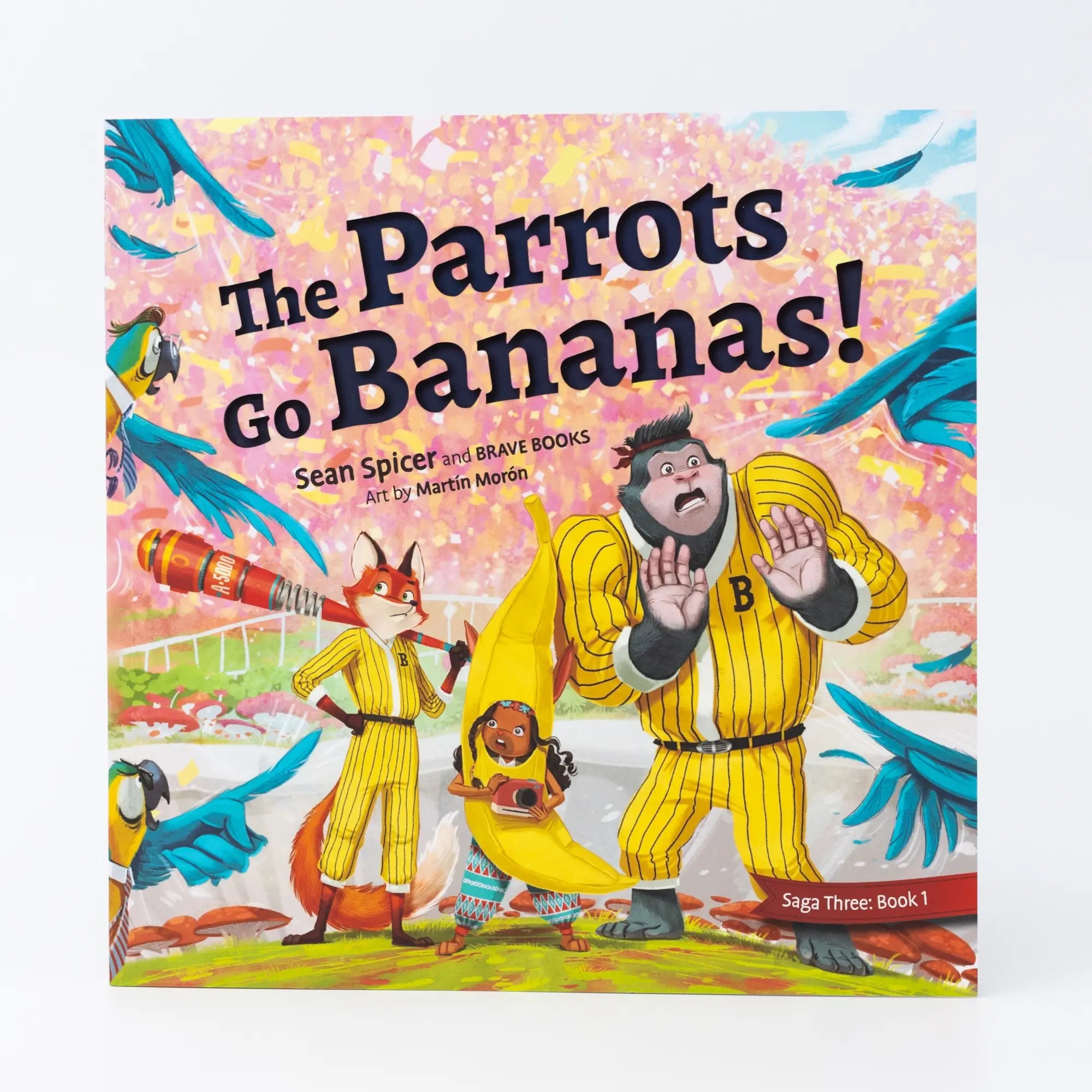 The Parrots Go Bananas! cover image