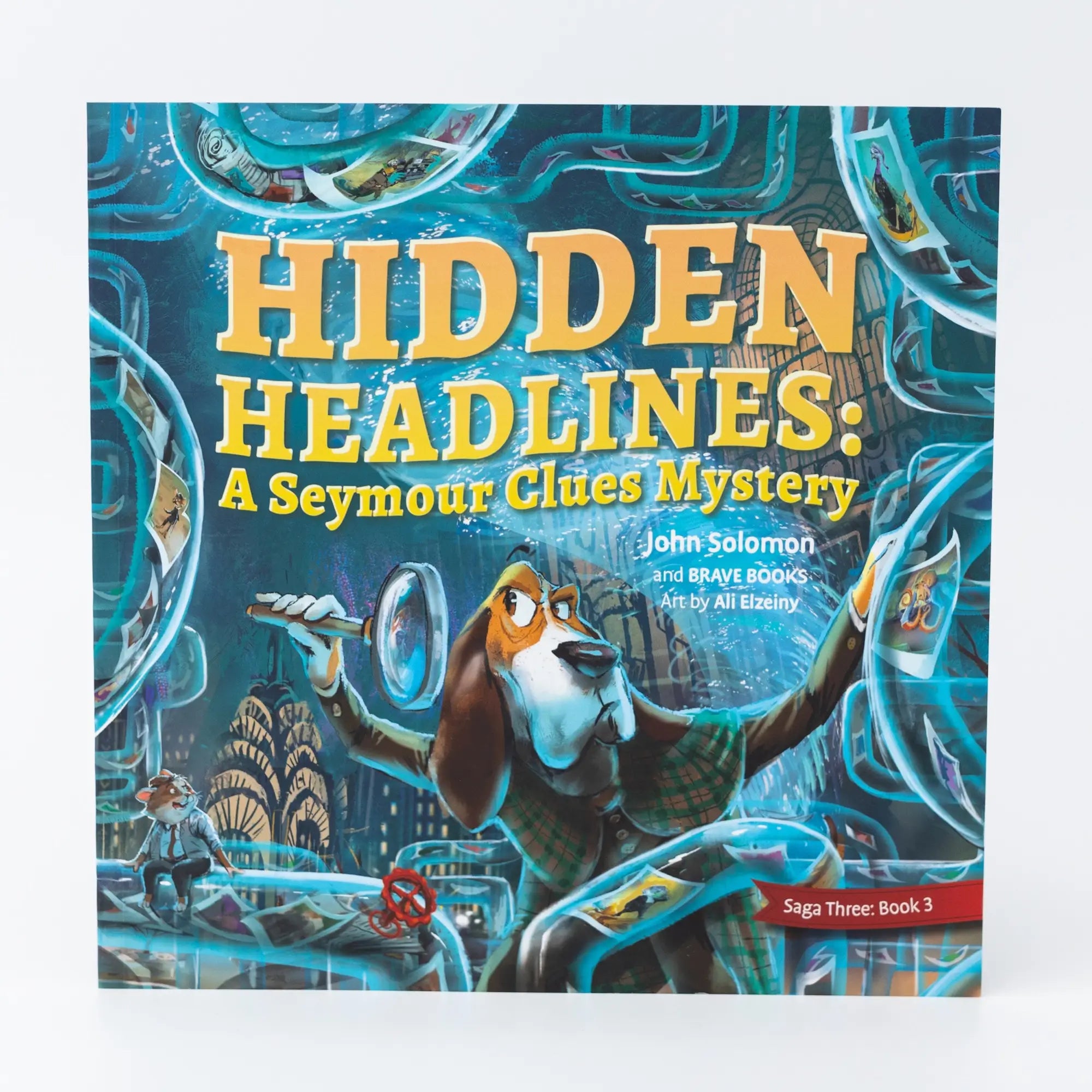 Hidden Headlines: A Seymour Clues Mystery cover image