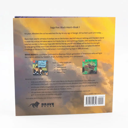 Brave Books The Return of Black Heart back cover