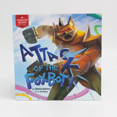 BRAVE Books Christian children's book, Attack of the FoxBot! cover