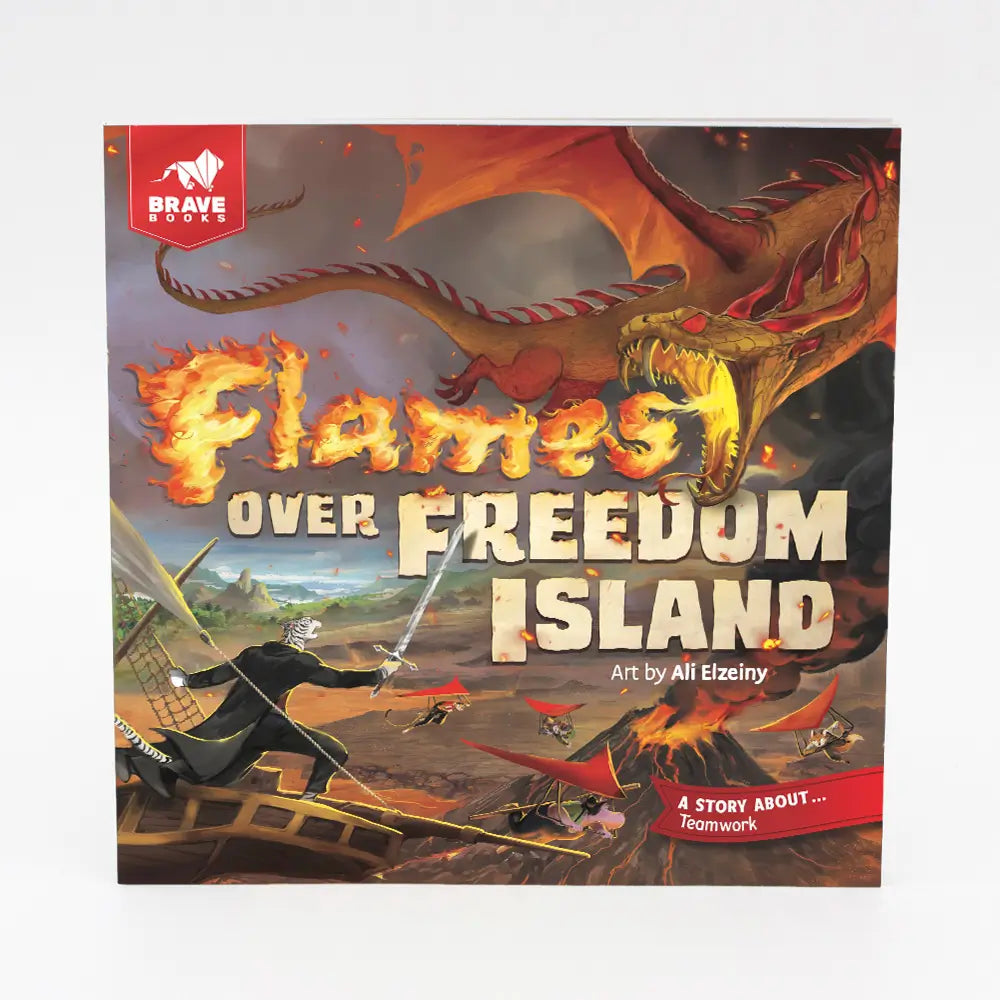 Flames Over Freedom Island cover image