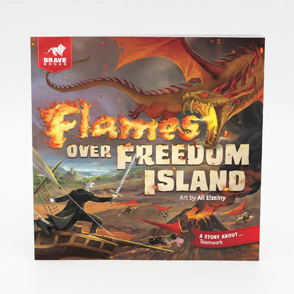 Flames Over Freedom Island
