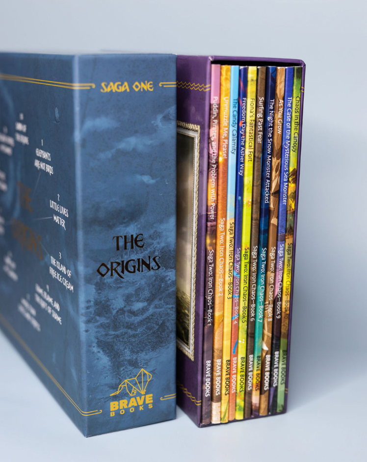 Brave Books Saga One & Two Box Set Bundle