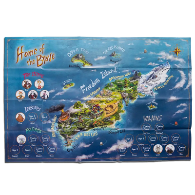 <h3>Freedom Island Map</h3>