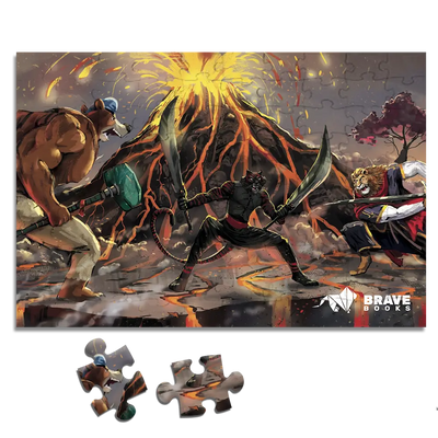 <h3>Black Heart Puzzle</h3>