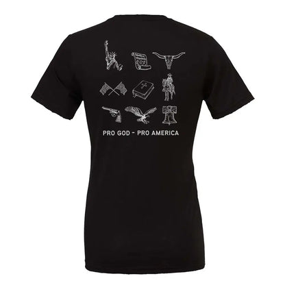 BRAVE Books Pro God - Pro America T-shirt