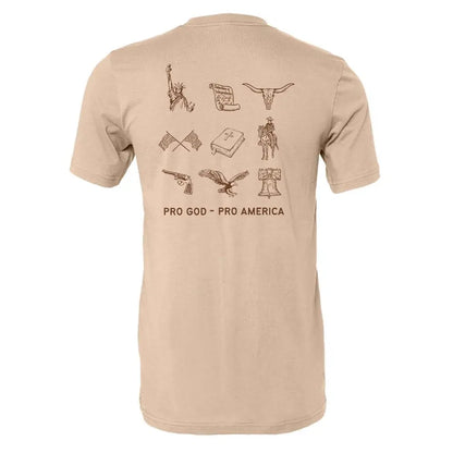 BRAVE Books Pro God - Pro America T-shirt