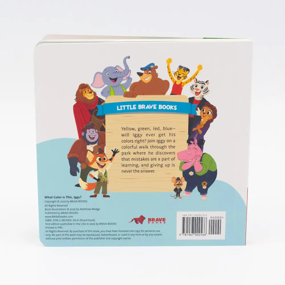 What Color is This, Iggy? Board Book