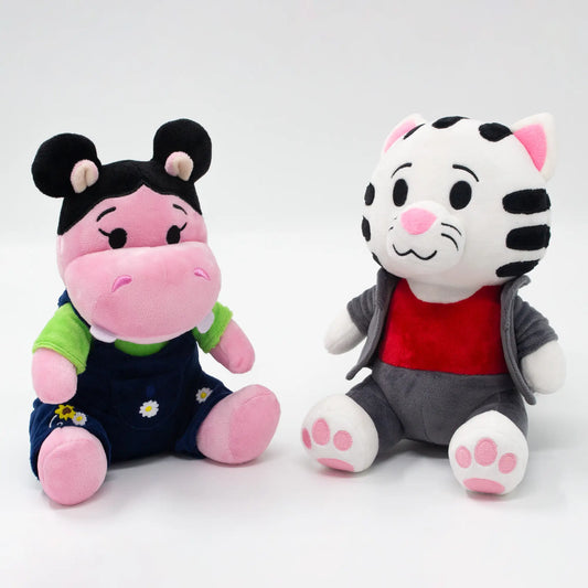 Valor and Eva plush animals