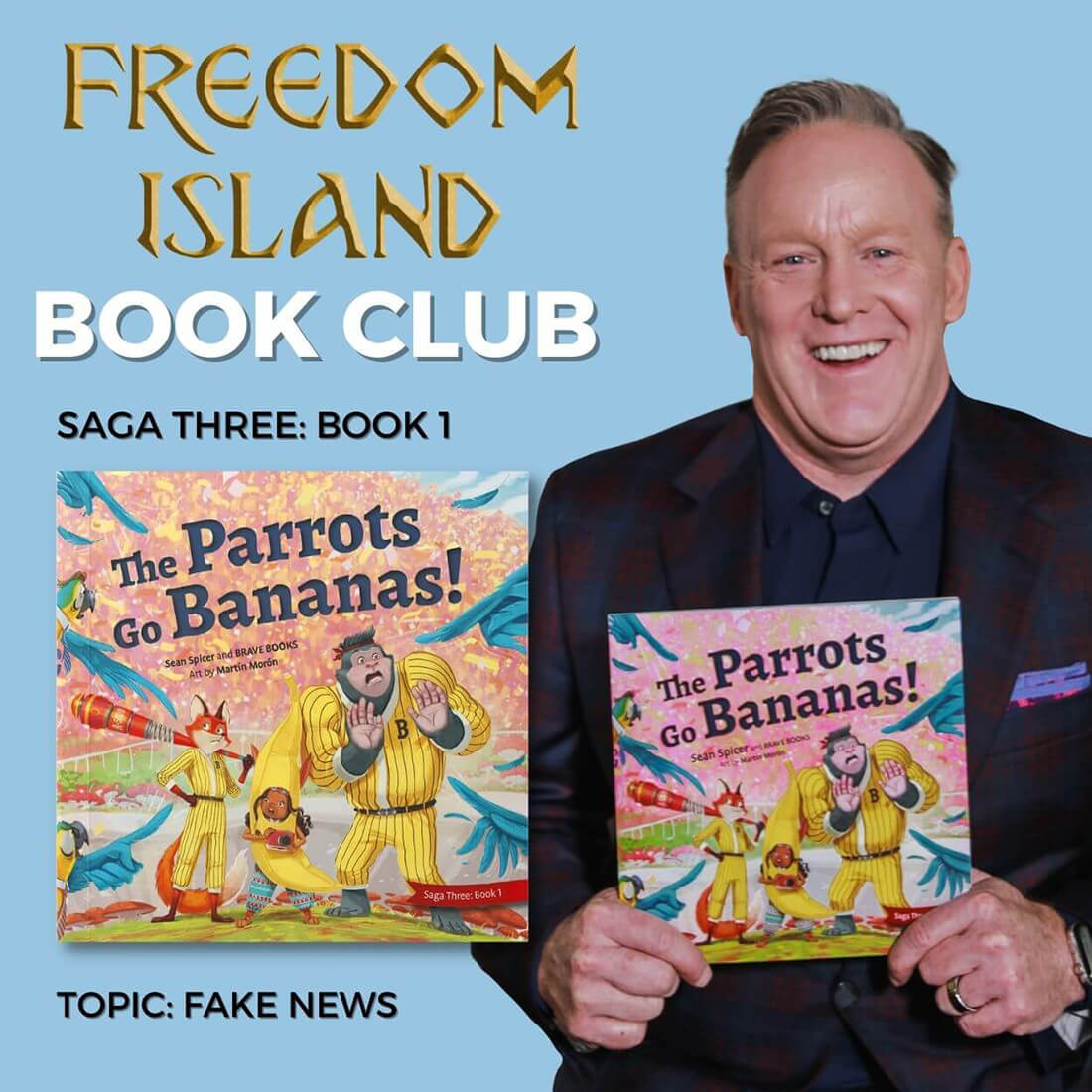 The Parrots Go Bananas! - Brave Books